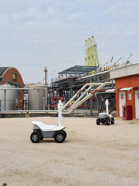 industrial security guard robot in USA