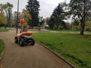 Chile security robot