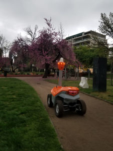 Security patrol robot Chile