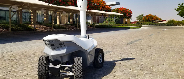 Security robot Dubai